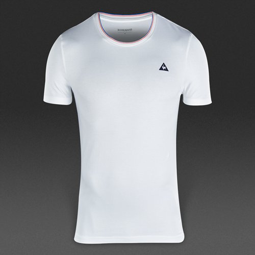 Le Coq Sportif Anglin SS T-Shirt Optical White for Men